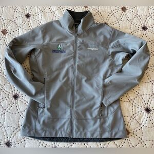 PATAGONIA -Polartec Windbloc Jacket Womens size large * with logo*